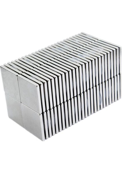 20X20X2MM Neodyum Güçlü Mıknatıs - Neodim Magnet