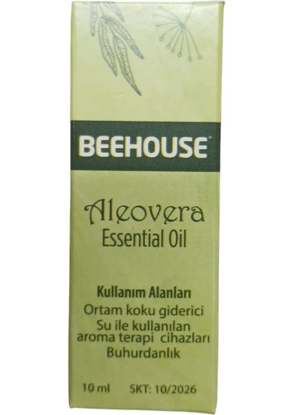 Bee House Beehouse Aleovera Esansiyel Buhurdanlık Yağı 10ML