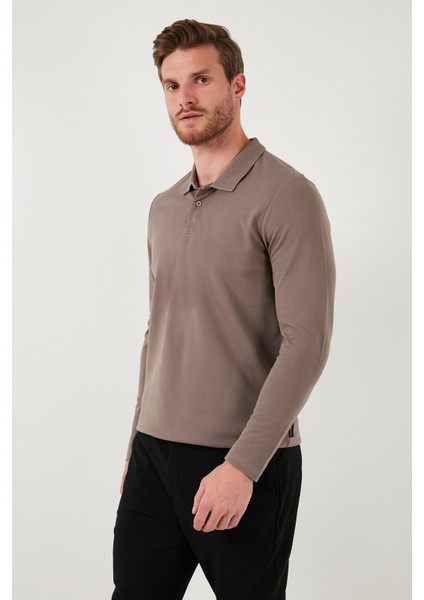 % 100 Pamuk Slim Fit Polo Yaka Sweat Erkek Sweat 5905707 fiyatları