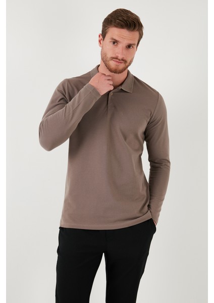 % 100 Pamuk Slim Fit Polo Yaka Sweat Erkek Sweat 5905707 modelleri