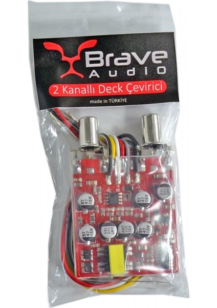 Brave Audio Deck Çevirici 2 Kanallı