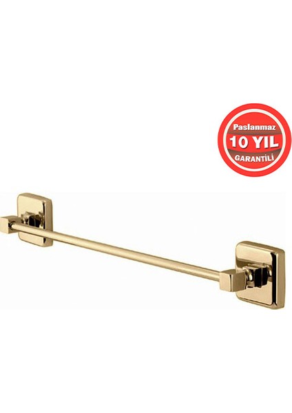 KU10-061.1 Paslanmaz Pirinç Kumru 50 cm Uzun Havluluk Altın