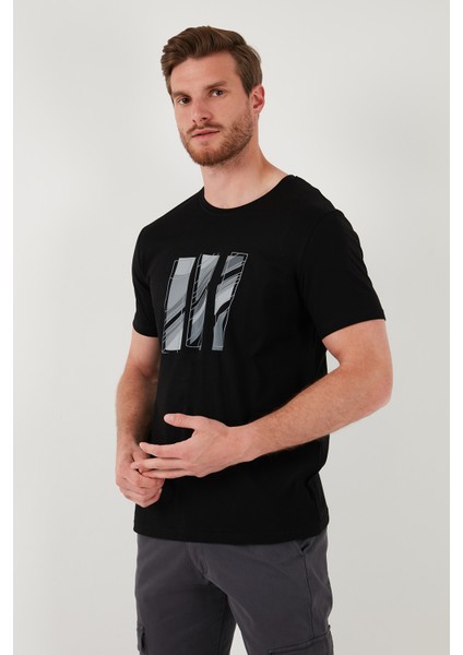 Pamuklu Slim Fit Bisiklet Yaka T Shirt Erkek T Shirt 646R7950 modelleri
