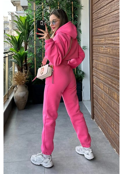 3 Iplik Kumaş Lastikli Paça Gri Eşortman Altı fiyatları