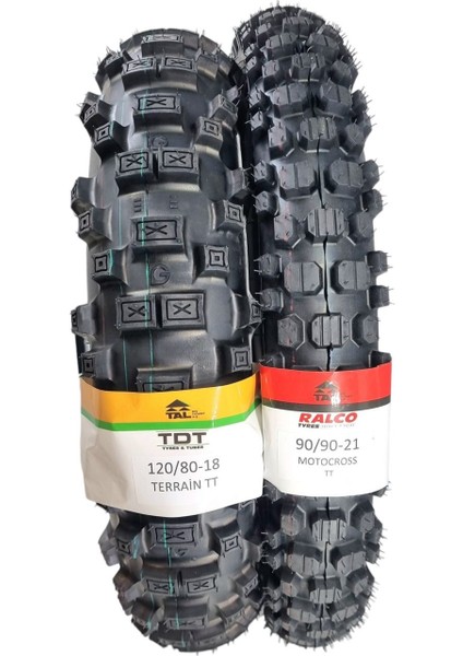 Tyres Enduro Lastik Takımı 120/80-18 ve 90/90-21 Tt Terrainset3 fiyatları