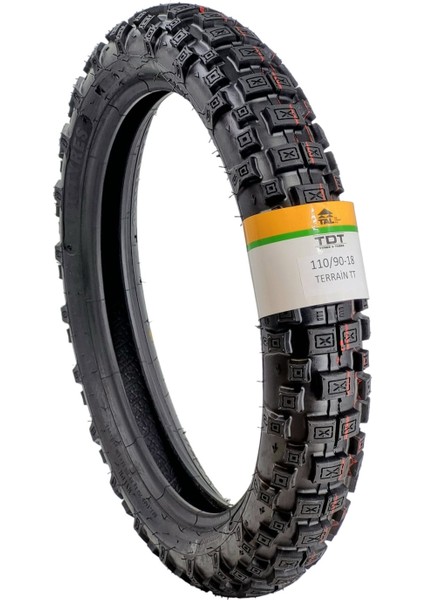 Tdt Tyres 110/90-18 Tt (Tubetype/ Iç Lastikli Tip) Motorsiklet Lastiği TERRAİN13