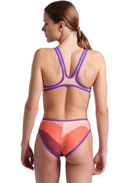 One Morning Light Swimsuit Kadın Mor Yüzücü Mayosu 007244990