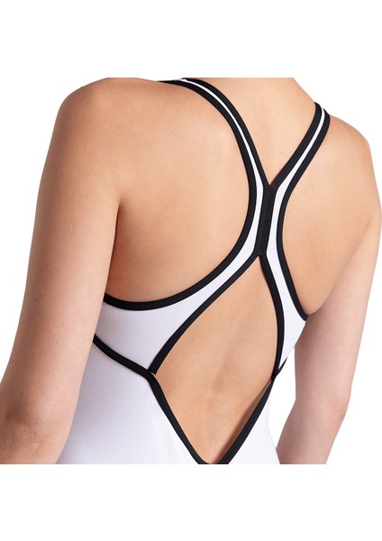 Profile Swimsuitalyv Back Kadın Beyaz Yüzücü Mayosu 006643150 indirimleri