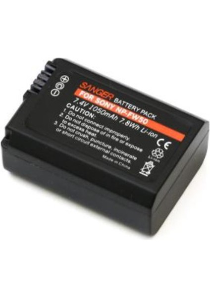 Sony Alpha Nex-5 NEX-5A Nex-5c Için Fotoğraf Makinesi Bataryası