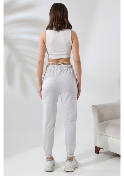 Kompak Penye Likralı Esnek Yumuşak Dokulu Paçası Lastikli Eşofman Altı 21633 Karmelanj fırsatları