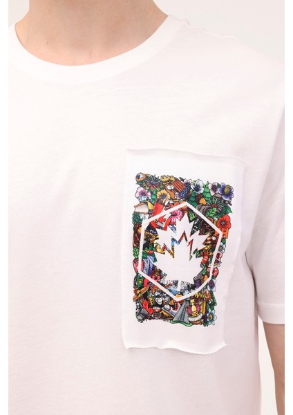 ml Fızzy 11ID343-072 4fx Beyaz Erkek Kısa Kol T-Shirt modelleri