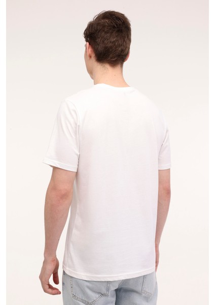 ml Fızzy 11ID343-072 4fx Beyaz Erkek Kısa Kol T-Shirt