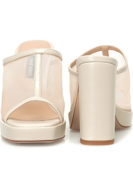 BELROSE 4FX NUDE Kadın Topuklu Terlik indirimleri