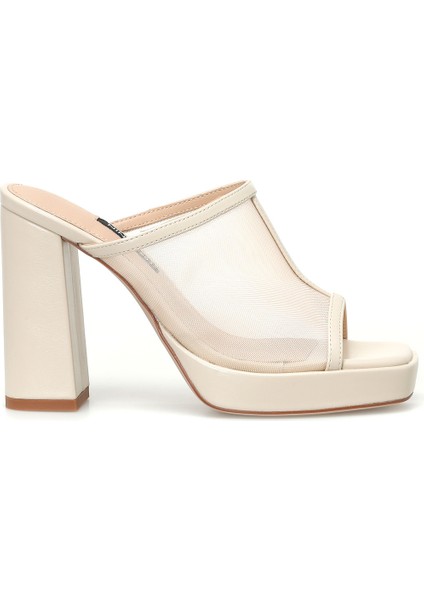 Nine West Belrose 4fx Krem Kadın Terlik