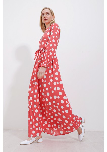 1525 Örme Tesettür Elbise - Y.pembe fiyatları