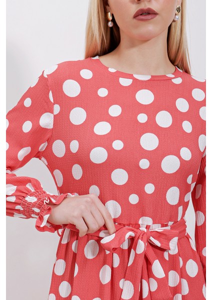 1525 Örme Tesettür Elbise - Y.pembe fırsatları