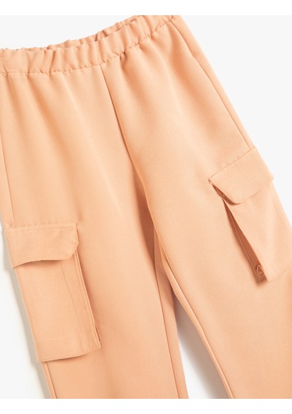 Jogger Kargo Pantolon Beli Lastikli Cepli modelleri