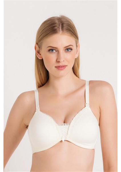 Kadın Ekru İnce Süngerli Emzirme Sütyeni C5T7N6O1 fiyatları