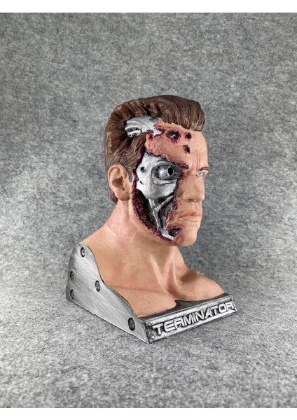 Pwul Works Terminator 25 cm Boyut Büst / Figür