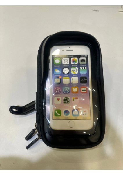 Telefon Tutucu HSB515 Kapalı Ayna Bağlantılı Siyah
