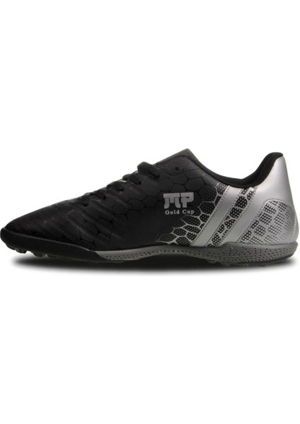 M.p Bağcıklı Siyah-Gümüş Halı Saha Futbol Ayakkabısı 241-1356GR fiyatları