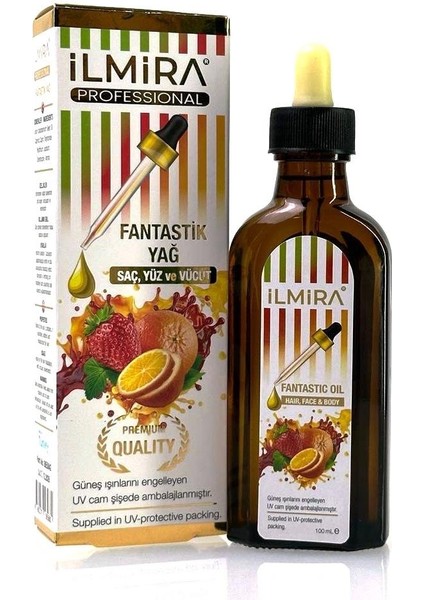 Fantastik Yağ Saç Yüz ve Vücut Yağı Fantastic Oil Hair Face Body 100 ml