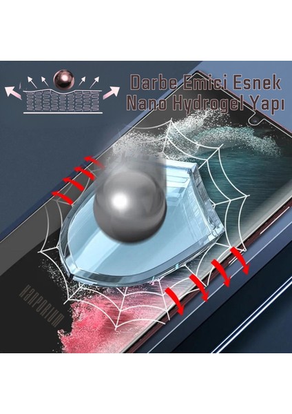 Huawei Mate X3 Ekran Koruyucu Esnek Nano Hydrogel Film - Ultra Darbe Emici Etkin Koruma - Ekranı Tam Kaplar