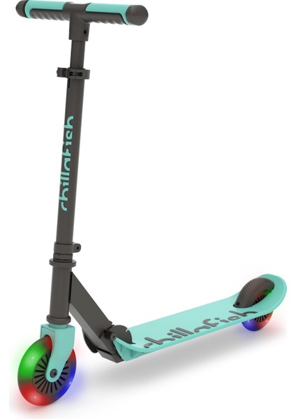 /flexxi Glow - Işıklı Katlanabilir 2 Tekerlekli Scooter - Mint
