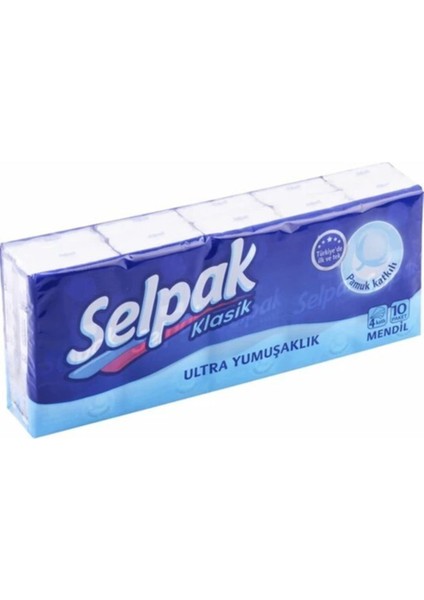 Klasik Mendil 10 Paket