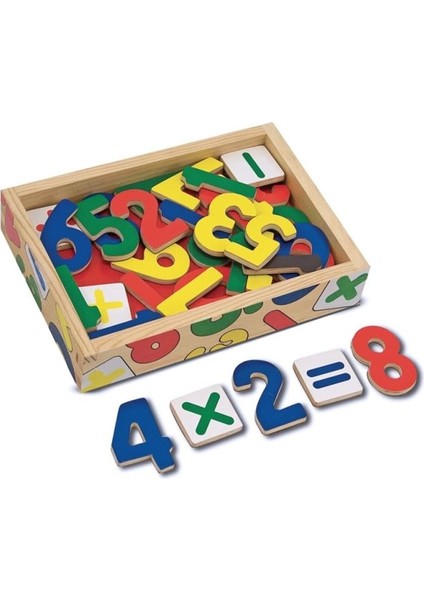 Melissa&Doug Melissa & Doug Ahşap Mıknatıslı Rakamlar