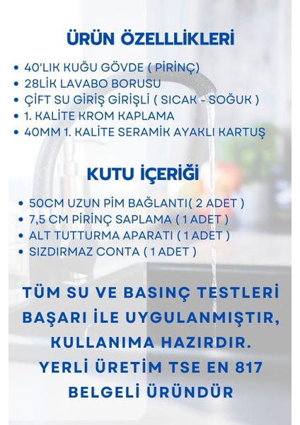 Mix Kuğu Lavabo Bat. Lüx (Wave-Bideli)