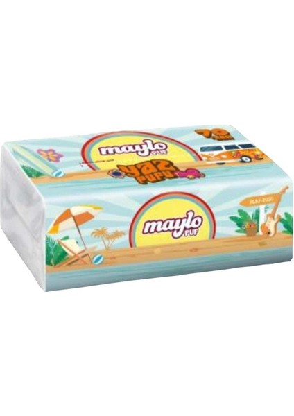 Puf Mendil (3 Katlı) Karma 900 Adet (6PK*150) (Yaz Pufu Serisi 50 Ler/ 70 Ler / 90 Lar)