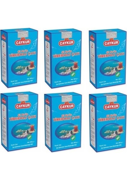 42 Nolu Çaykur Tirebolu Çay 6 Ad. 500 gr