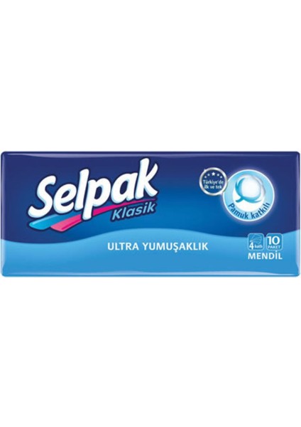 Selpak Klasik Mendil 10'lu