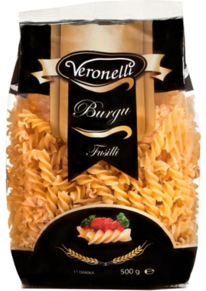 Nuhun Ankara 4'lü Veronelli Burgu Makarna 500 Gr.