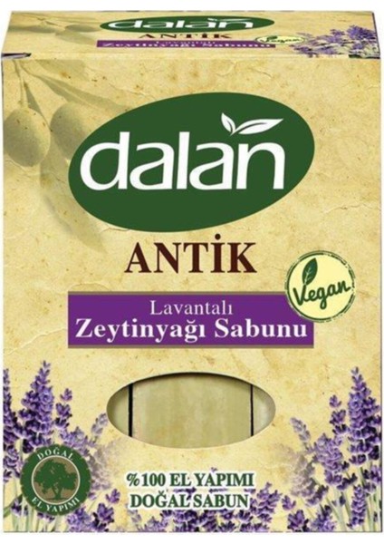 Antik Lavantalı Zeytinyağı Sabunu El Yapımı 3 Adet 900 gr