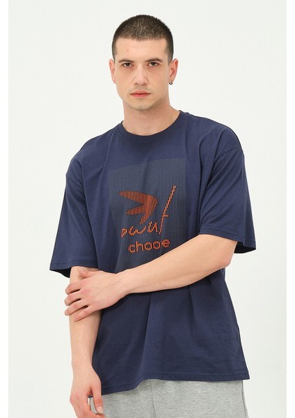 Owut Collection Erkek Baskı Detaylı Oversize T-Shirt