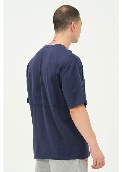 Owut Collection Erkek Baskı Detaylı Oversize T-Shirt