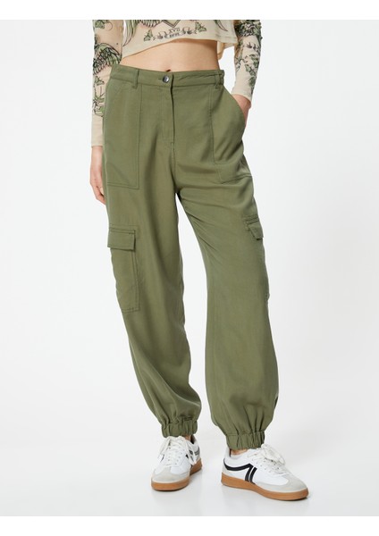 Kargo Jogger Pantolon Cepli Lyocell™ Kumaş fırsatları