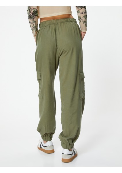 Kargo Jogger Pantolon Cepli Lyocell™ Kumaş indirimleri