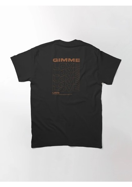 Gimme Love Baskılı Bisiklet Yaka T-Shirt fiyatları