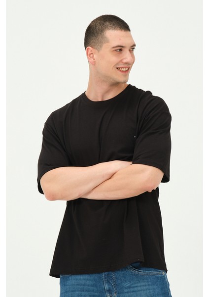 Owut Collection Erkek Sırt Baskı Detaylı Oversize T-Shirt