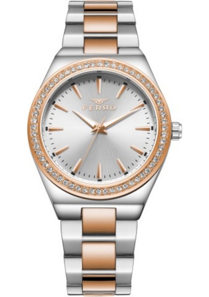 FL21446A-E Çelik Kordon Kadın Kol Saati