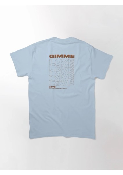 Gimme Love Baskılı Bisiklet Yaka T-Shirt fiyatları