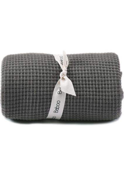 Waffle Organik Pamuk Bebek Battaniye