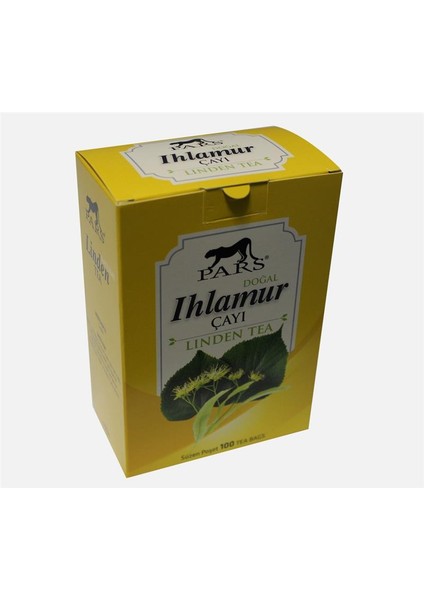 Ihlamur Çayı 100 Adet Süzen Poşet