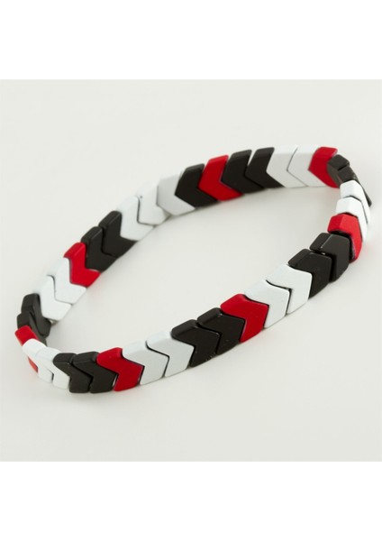 Unisex Taraftar Hematit Doğal Taş Bileklik