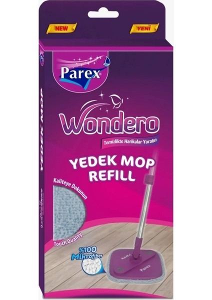 Wondero Yedek Paspas Mop Refill (6 Lı Set)
