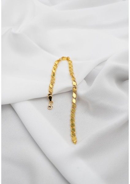 Istanbul Zinciri Yatırımlık Iri Pullu Bileklik 22 Ayar fiyatları