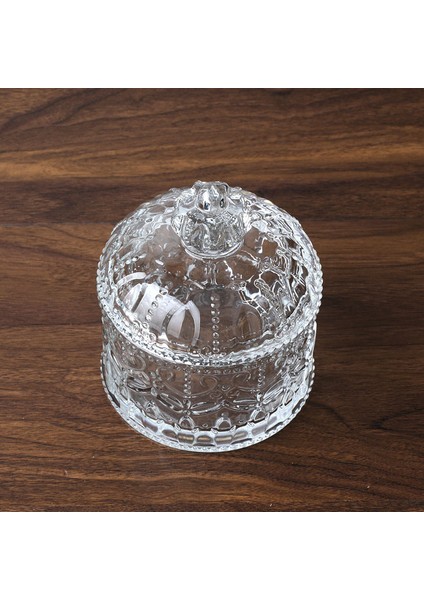 Şeffaf Cam Taç Şekerlik ROYALEKS-81194 fiyatları